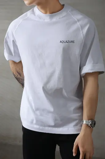 Aquazure Classic Plain T-Shirt - Timeless Simplicity 