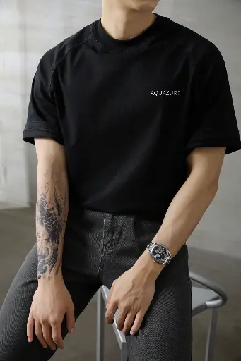 Aquazure Minimalist T-Shirt - Clean and Stylish 
